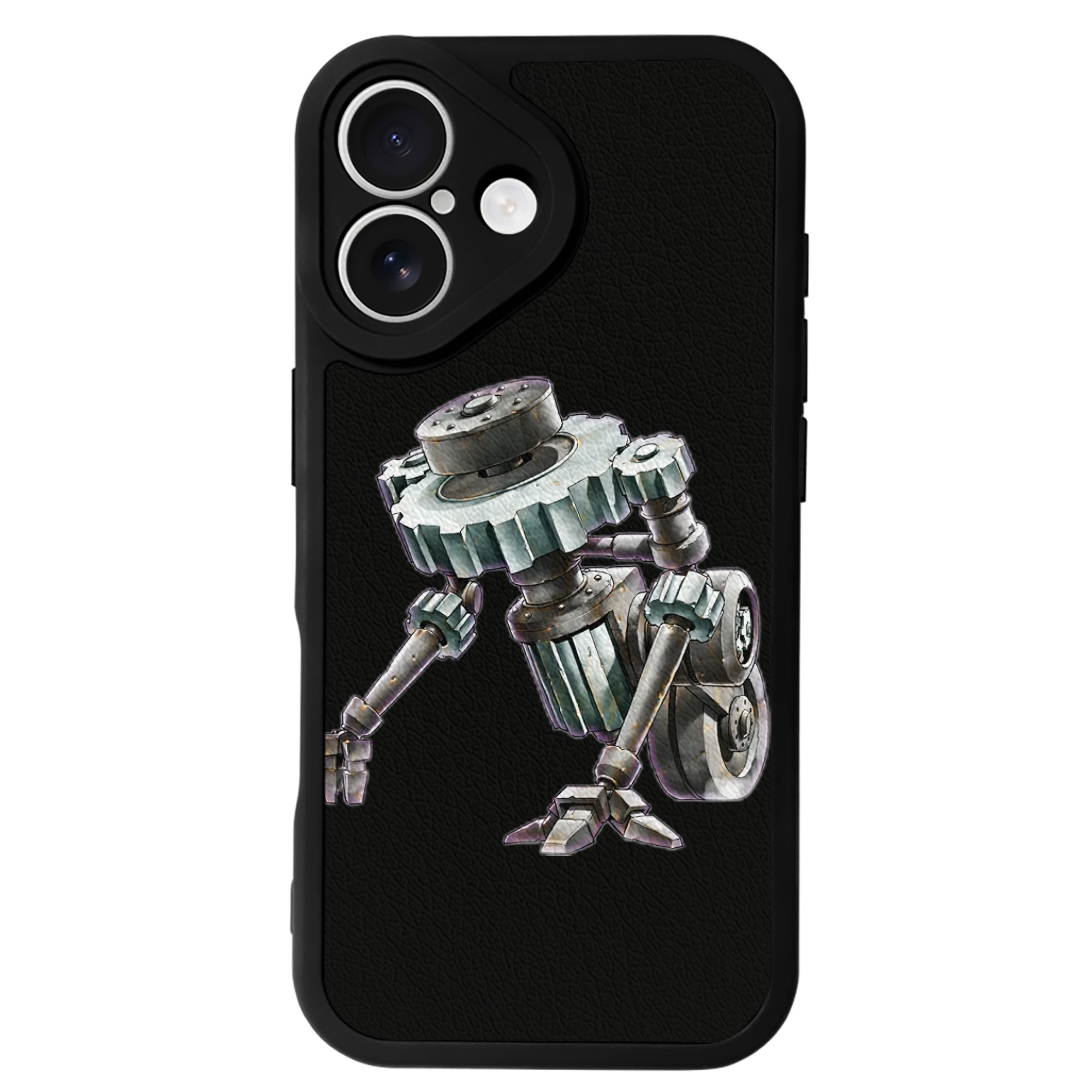 （画像用） 遊☆戯☆王 Yu-Gi-Oh! 【iPhone 16シリーズ対応】シリコンスマホケース（レザー調） 材質：シリコン
